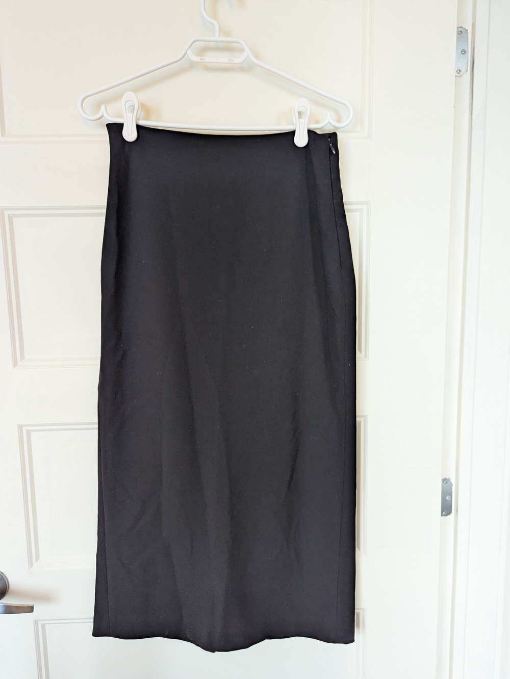 RW&CO. Black Pencil Midi Skirt